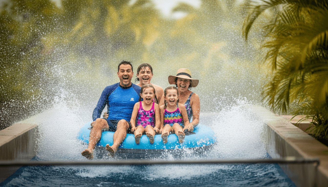 The Best Time to Ride ika Moana Multi-Person Raft Ride at Universal's Volcano Bay